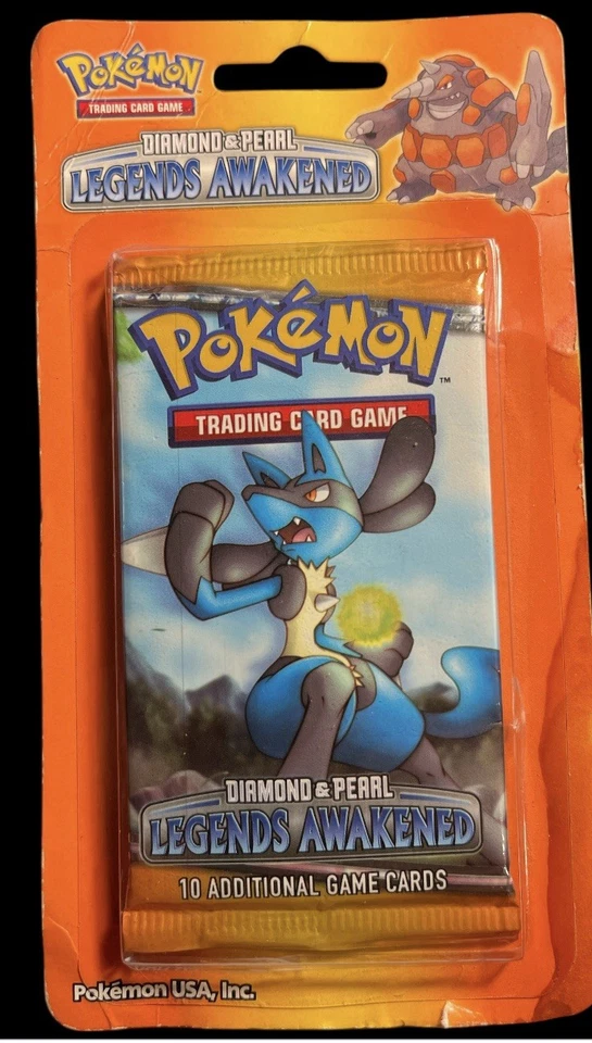 Pokemon Legends Awakened Diamond & Pearl Series Blister Pack Lucario New Sealed - Image 2 of 3