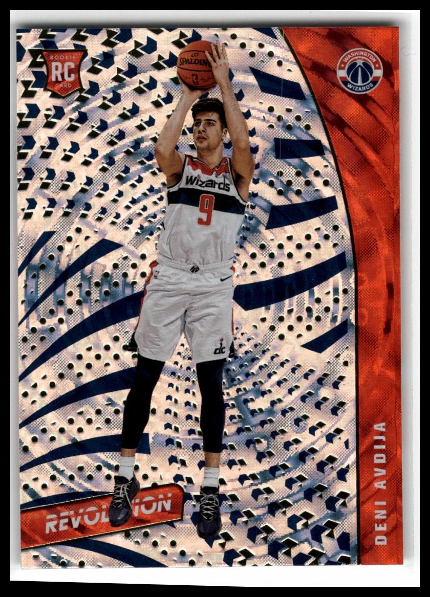 2020-21 Panini Revolution #119 Deni Avdija Fractal
