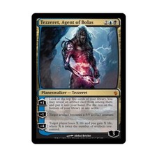 WOTC MtG Mirrodin Besieged Tezzeret, Agent of Bolas (MR) NM