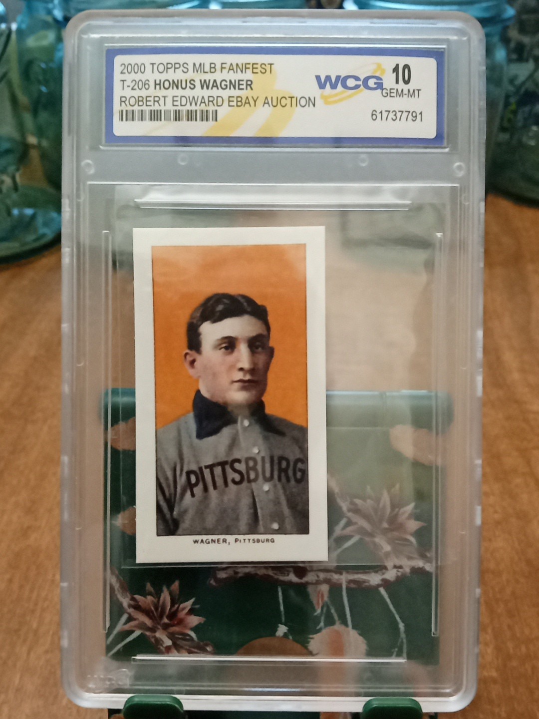 2000 Topps Mlb Fanfest GM 10 #T206 Honus Wagner Reprint... view 3