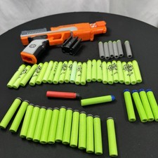 Nerf Zombie Strike Clear Shot Dart Gun Blaster Working Includes 50 Misc. Darts
