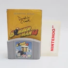 Bomberman 64 Nintendo 64 N64  w/ Manual & Case - Authentic Cleaned & Tested