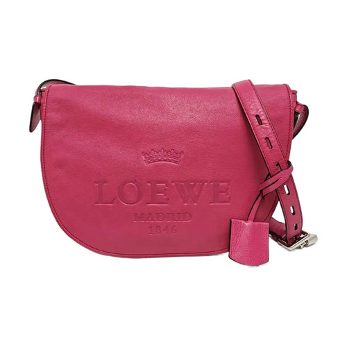 LOEWE Crossbody bags Leather Pink Free Shipping | Duties Paid