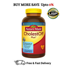 Nature Made CholestOff PLUS 900mg 210 Softgels Lower Cholesterol expiry 2027