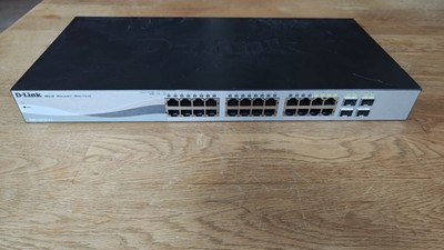 D-LINK DGS-1210-24 Netzwerk Switch Gigabit Managed 24x RJ45 1000Mbs 4x SFP