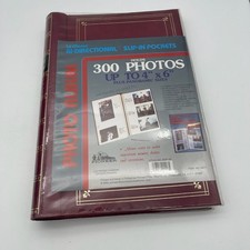 Pioneer L  Memo Bi-Directional Photo Album, Holds 300 4x6 Photos, Burgundy