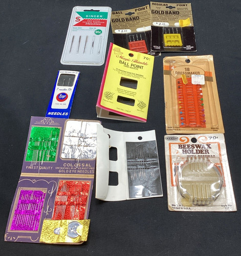 Vtg Sewing Needles, Lot, Machine & Hand, - ships free