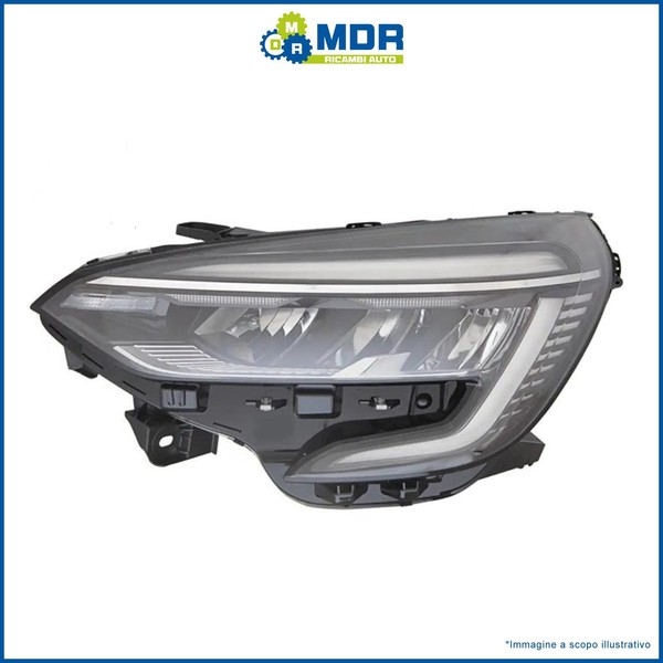 Linkes Frontscheinwerfer LED FüR Renault Clio 2019, Schwarz Matt, Rigato-image