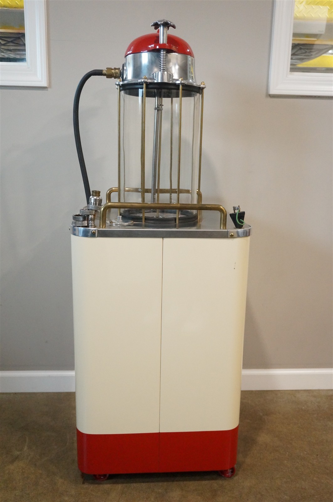 Restored Vintage 1950's Choldun Oil Checker Changer & Flusher 