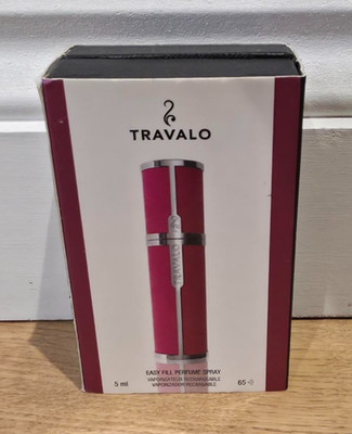 Travalo Milano Easy Fill Parfum Spray 5ml - Pink - Neu Unversiegelt