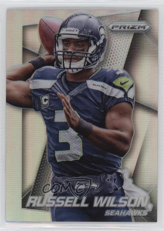 2014 Panini Prizm Silver Prizm Russell Wilson #138 0k2i