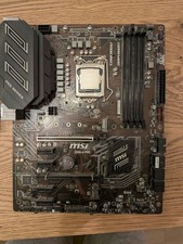 MSI Z390-A PRO Motherboard LGA 1151 + Intel i5-9400F 6-Core CPU Bundle Tested