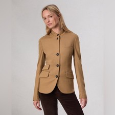 Rag Bone Slade Wool Blazer in Camel 6