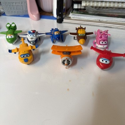 Super Wings Toys Official Airplanes Collection Set of 7 Jett Dizzy Donnie Paul