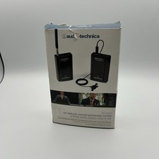 Audio-Technica PRO 88W Wireless Lavalier Microphone System VHF Open Box