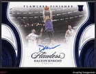 2024-25 Panini Flawless Finishes Blue Dalton Knecht RC Rookie AUTO 5/8 LAKERS