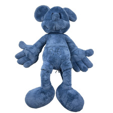 Disney Mickey Mouse Monochromatic Jumbo 40" Plush Stuffed Animal Blue