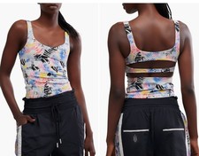 NWT Free People FP Movement Never Better Long Tank Mystic Floral Combo SMALL 68