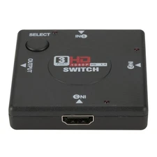 10.2G Data Transfer Speed Square Box 3-Port HDMI Switcher 3 in 1 out 1080p 3D