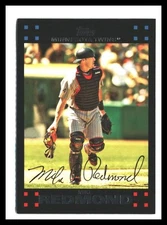Mike Redmond 2007 Topps Red Back #198 Minnesota Twins