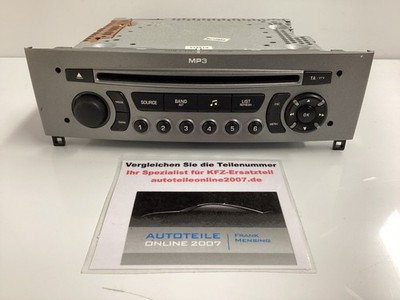 Peugeot 308 SW Autoradio Radio CD Player MP3 SIEMENS VDO  -ohne Code- 96650206XH