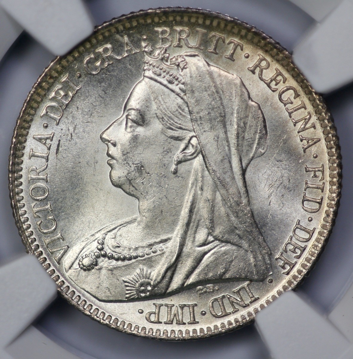 1899 Great Britain Silver 6p Sixpence NGC MS 64 | eBay