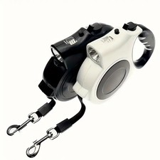 16ft LED Retractable Dog Leash with Built-In Light - Adjustable,