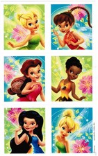 Disney Tinker Bell and Fairies Stickers Party Favors 4 Sheets TinkerBell New