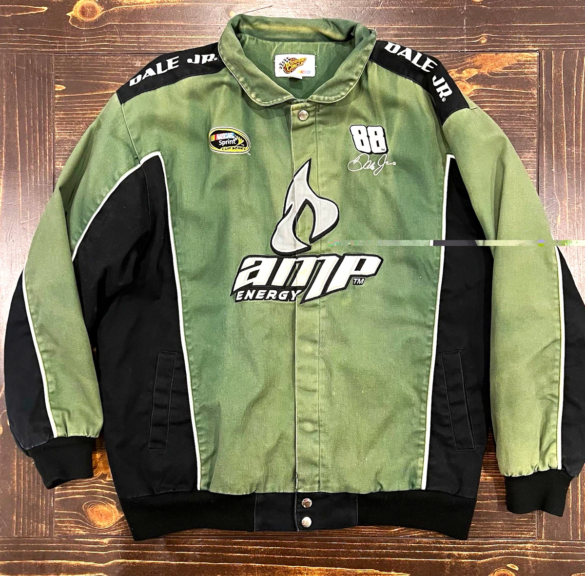Dale Earnhardt Jr Green NASCAR Jackets for sale | eBay