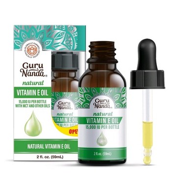 Gotas de Vitamina E Natural Para La Piel La Cara Y El Cabello Hidrate Rejuvenece