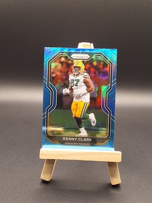 2020 Panini Prizm - Kenny Clark - Prizm Light Blue - #213 - Green Bay Packers