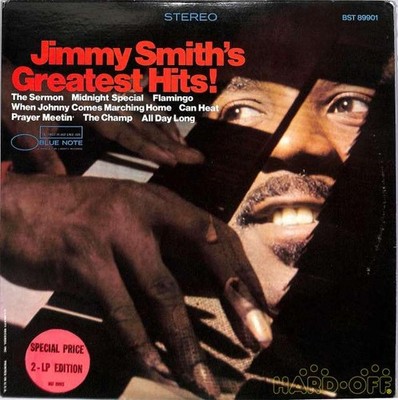 Blue Note Import Rice Jimmy Smith Greatest Hits BST-89901 2LP Used