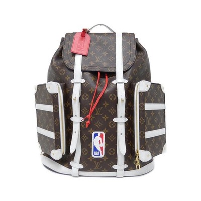 Authentic Louis Vuitton Monogram (LVxNBA) Christopher Soft Trunk M45580 Back...