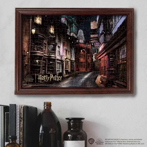 Tenyo [Made in Japan] 108-Piece Jigsaw Puzzle Harry Potter Diagon Alley - Image 3 of 4