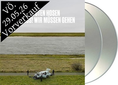 Toten Hosen ''trink aus, wir müssen gehen'' 2CD Digipack NEU Album Vvk Vö 29.05.26