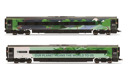 Hornby R40482 Avanti West Coast Class 390 Climate Change Pack 2 68921 + 68821 | Condition: New