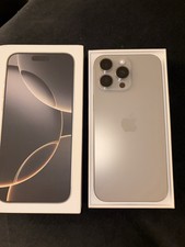 iPhone 16 Pro Max 256GB Natural Titanium Unlocked