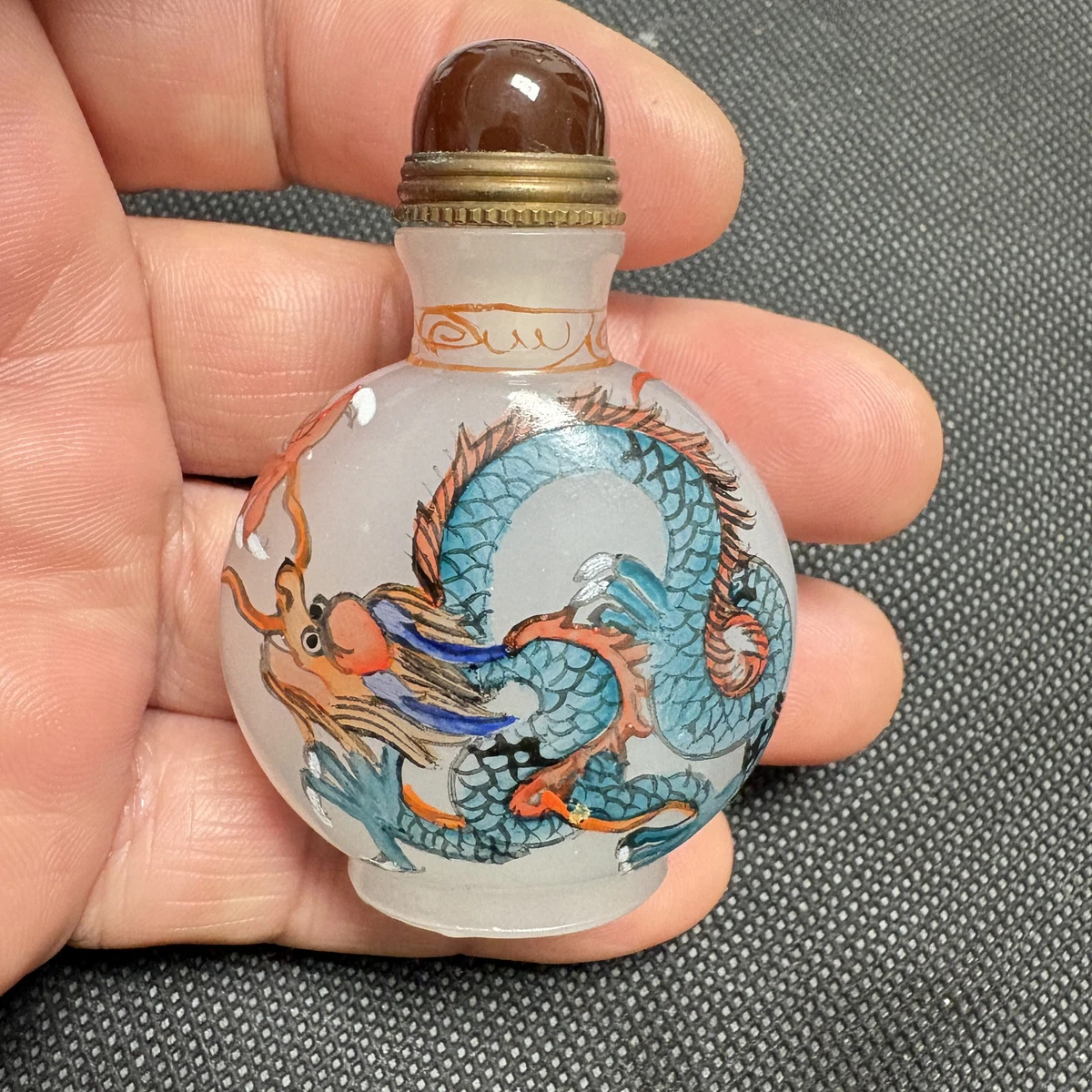 中国风翡翠鼻烟壶| eBay