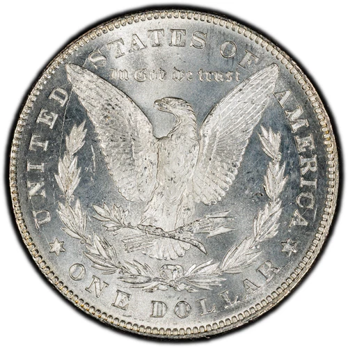 1878 7/8TF VAM-31 Morgan Silver Dollar - PCGS GOLD SHIELD MS63 - SCARCE VARIETY!