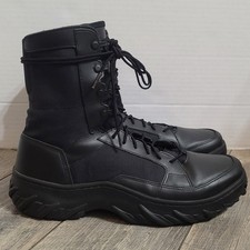 Oakley Field Assault Boots Men's 12 Black Vibram Soles Model 11194-001 Excellent