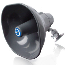 Atlas Sound AP-30T Horn Speaker with 30W 25V/70V/100V Transformer