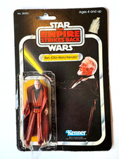 Vintage Star Wars ESB Obi-Wan Kenobi Figure with 21 Back Card