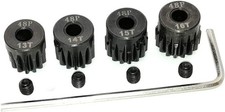 48P Pinion Gear Set 13T 14T 15T 16T 3.175mm 48 Pitch Pinion Gear Set 1/10 RC