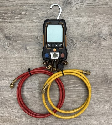 Testo 557s 4 Valve Smart Digital Manifold w Hoses