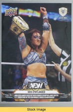 2025 Upper Deck AEW Match Dated Moments SE Worlds End Kris Statlander READ 1i7h