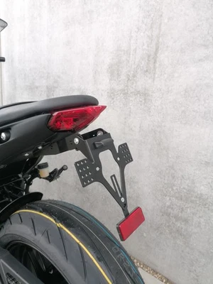 Ensemble Heckbau EVO GroFaTec Pour Yamaha MT-09 2021-2023 Porte Plaque Noir - Photo 1/4