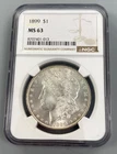 1899 P US Morgan $1 NGC MS63 Key-Date L24809