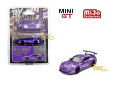 1/64 Mini GT #1067 Toyota Supra (A80) Top Secret GT-300 Purple MGT01067