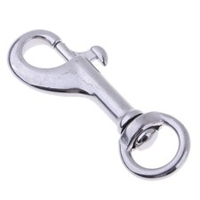 316 Stainless Steel Swivel Round Eye Bolt Snap Hook Marine