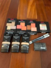 10 Sleek Assorted Mix Lot Makeup Palettes, Foundation, Blush Eyeliner